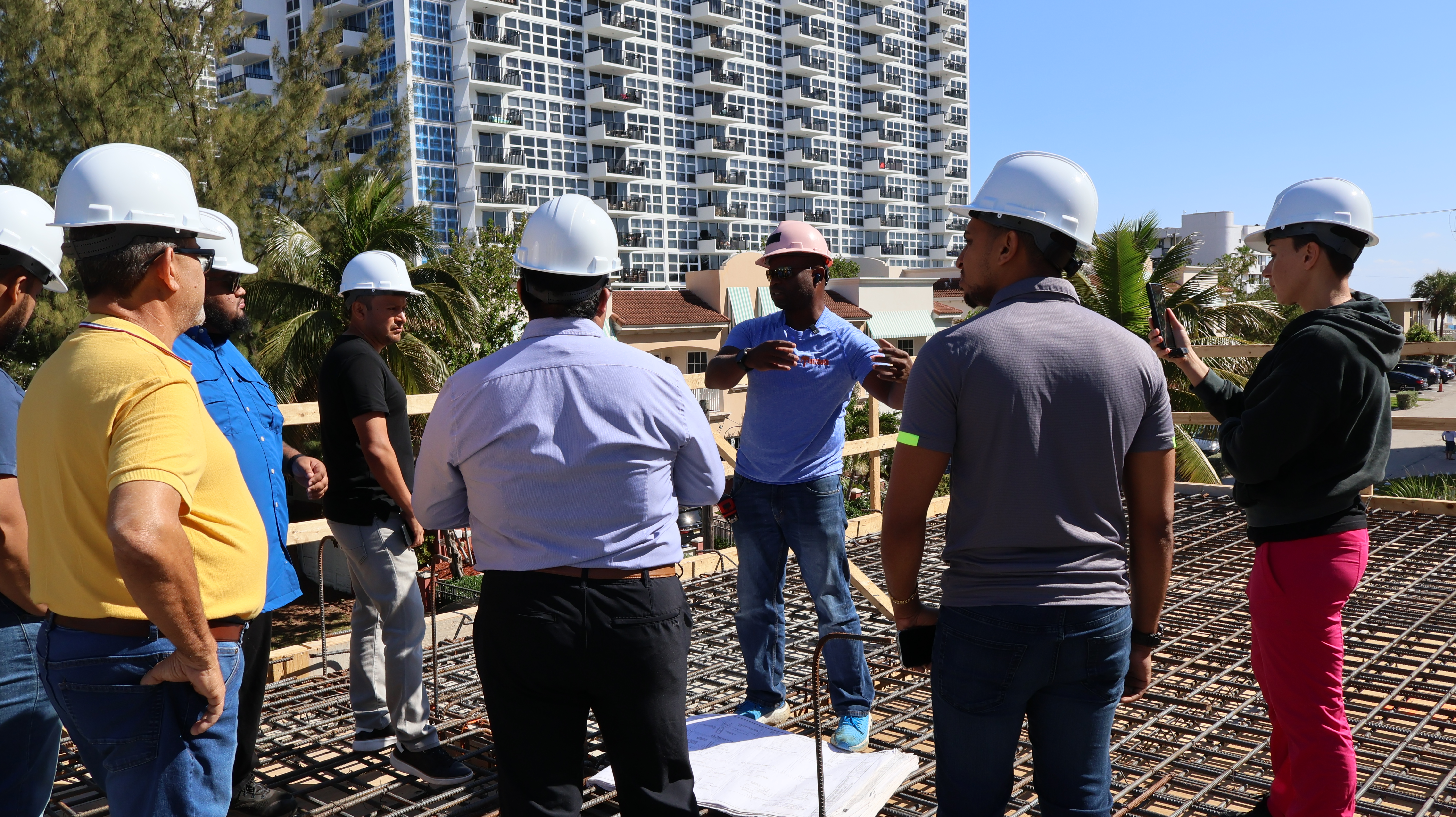 MattBeth crew huddle